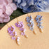 Keoker Mini Lavender Polymer Clay Earrings Molds -Mini petals Polymer Clay Cutters and Molds, Perfect for Jewelry Making and Earring Lovers, Mini ...