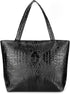 SUMGOGO Purse and Handbag for Women Crocodile Satchel Large Shoulder Tote Bag Wallets...