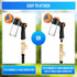 High Pressure Water Hose Nozzle - Garden Hose Nozzle Sprayer Heavy Duty Spray Bottle Soap Car Wash Foam Gun Water Hose Sprayer Nozzle - Spray Foam...