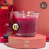 HYOOLA Clear Cup Scented Votive Candles - Berries - 12 Hour Burn Time - 4 Pack - European Made...