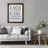 Posterizer 1 pcs-Faith It Does Not Make Things Easy Luke 1: 37 Bible verse-Religious Posters-Quotes and Poems-Gifts for Christians- UNFRAMED Wall ...