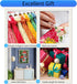Syjinghao 4 Pack Stamped Cross Stitch Kits for Adults Beginners,Landscapes Butterfly Counted Cross Stitch Kits,Full Range of Needlepoint Stamped K...