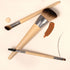 EcoTools New Natural Conceal, Enhance, & Sculpt Trio, Makeup Brushes For Foundation, Concealer, & Brows, Dense, Synthetic Bristles For Sculpting F...
