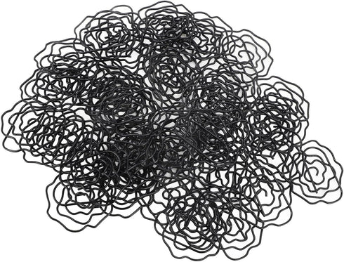 Paperclips Set, Metal Decorative Exquisite 50pcs Flower Paper Clips Cute for Office for Scrapbooking (Black)...