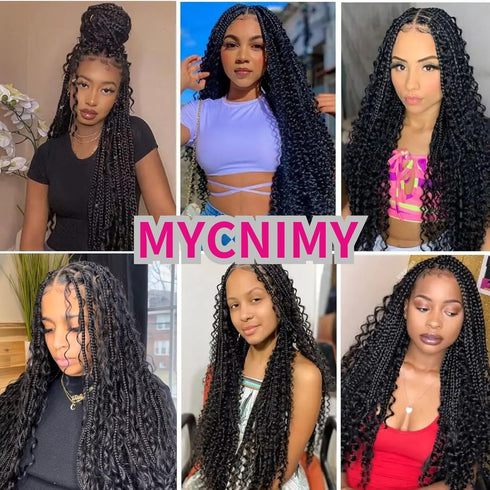 18inch Curly Bulk Hair For Braiding No Weft 75g (1Bundles/Pack) Micro Braiding Quality Synthetic Hair Braiding Extensions For Boho Braids Wet And ...