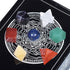 Amogeeli 7 Chakra Crystal Platonic Solids Sacred Geometry Set, Healing Stone Gift Kit with Merbaka Star...