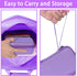 Aenllosi Kids Camera Case for Anchioo/for ESOXOFFORE Instant Print Camera Toys,Kids Selfie Digital Camera Photo Paper & Color Pen Holder (Purple,C...