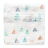 SwaddleDesigns Cotton Muslin Swaddle Blanket, Receiving Blanket for Baby Boys & Girls, Best Registry Gift, 46x46 inches, Watercolor Denim Mountain...