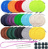 Luckkyme 30 Pack Replacement Drawstrings Drawcords for Pants Sweatpants Hoodies Scrubs Jackets Shorts, with 3 Pieces Drawstring Threader Tool 53" ...