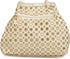 Indian Ethnic Designer Embroidered Silk Potli Bag Batwa Pearls Handle Purse (Golden-3)...