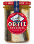 Ortiz Sardines A la Antiqua 'Old Style', Moist and Tender, Wild Caught in Spain and Hand-Packed in Premium Extra Virgin Olive Oil, Enjoy in Salads...