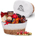 Large Handmade Wicker Bread Basket for Serving Set – 12 inch Sourdough Bread and Pastries Basket with Removable Liner and Cover Bread Storage Cont...