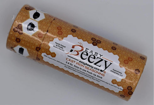 Easy Beezy Cast Iron and Carbon steel Cookware Seasoning (3.8 Ounce)...