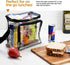SP HOME GOODS Stadium Approved Clear Tote Bag with Adjustable Strap, Front Storage Compartment, and Mesh Pockets - See Through Zippered Clear lunc...