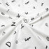 American Baby Company 15" x 33" Fitted Bassinet Sheet, Printed 100% Natural Cotton Jersey Knit, Alphabet, Soft Breathable, for Boys and Girls (Pac...
