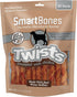 Smartbones Twists Wrapped with Chicken Made with Real Water Buffalo, 30 Count, Rawhide-Free Chews for Dogs, 7.40 Ounce (Pack of 1)...