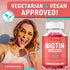 Biotin Gummies for Hair Growth | Max Strength Biotin 10000mcg Prevents Thinning and Loss | Chewable Biotin Supplement For Women Men and Kids | 100...
