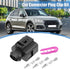 uxcell 1 Set No.1J0973703 Sealed 3 Way Pin Female Connector Adapter Plug Clip Kit Replacement for VW for Audi...