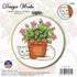 Design Works Crafts Inc. Floral Cat Counted Cross Stitch Kit with Hoop, Multi...