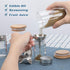 3pcs Small Kitchen Funnels for Filling Bottles, Food Grade Metal Funnels for Kitchen Use, Stainless Steel Funnel for Essential Oil Spices Liquid...