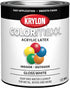 1/2 pt Krylon K05612007 White COLORmaxx Paint & Primer, Gloss...