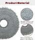 6 Packs Mop Pads Compatible with Roborock Q Revo Robot Vacuum Cleaner,vacuum spin Washable replacement mop Pads...