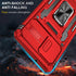 for Samung Galaxy A42 5G Case with Slide Camera Cover Ring Kickstand Military Grade Shockproof Case Armor Heavy Duty for Galaxy A42 5G Phone Case ...