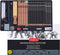 PANDAFLY Drawing Sketching Pencil Set, 42 Pack Pro Art Pencil Kit with Graphite Pencils (14B-4H), Charcoal Pencil, Ideal for Shading, Blending, Dr...