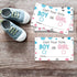 Gender Reveal Party Voting Cards, Baby Shower Game, 50 Cards, Pink and Blue, 3.5 x 2 Inches...