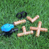 37 Pieces Drip Irrigation Fittings Kit for 1/2 Inch Tubing, Drip Irrigation Parts for Drip Sprinkler System - 12 Couplings, 9 Tees, 6 Elbows, 6 Pl...