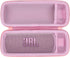 Hard Case Compatible with JBL Flip 6 Flip 5 Flip 4 Waterproof Portable Bluetooth Wireless Speaker (Pink Case)...