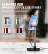 Magnetic Desk Phone Stand for iPhone 15 /14/13/12 - Phone Holder Dock with 360°Rotation, Height&Tilt Adjustable for Office/Home Compatible with iP...