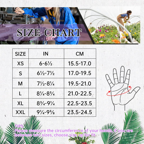 Utility Work Gloves Women, Safety Mechanic Working Gloves Touch Screen,Flexible Breathable Yard Work Gloves...