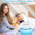 Humidifier for Bedroom Cool mist humidifier with colorful lights for Home, Baby, Large Room with Auto Shut Off humidifier (1.2L, White)...