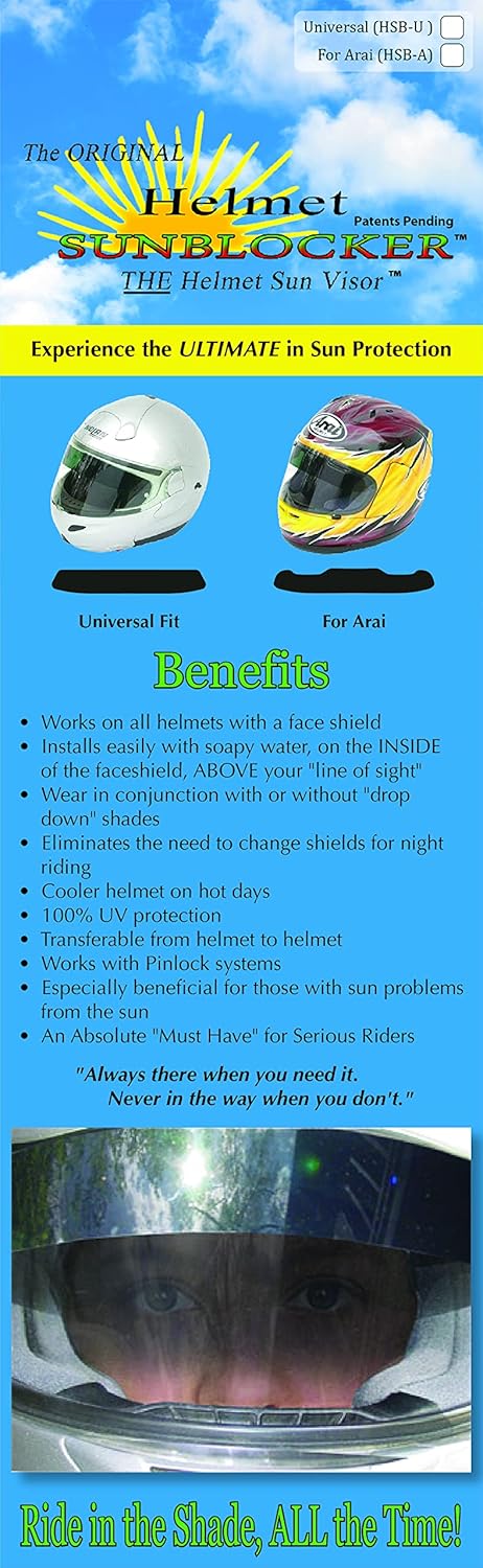 Helmet Sunblocker...