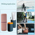 2Pcs Travel Toothbrush Cup Case, Portable Toothbrush Holder Case for Traveling, Camping, Business Trip and School, Plastic Toothbrushes Toothpaste...