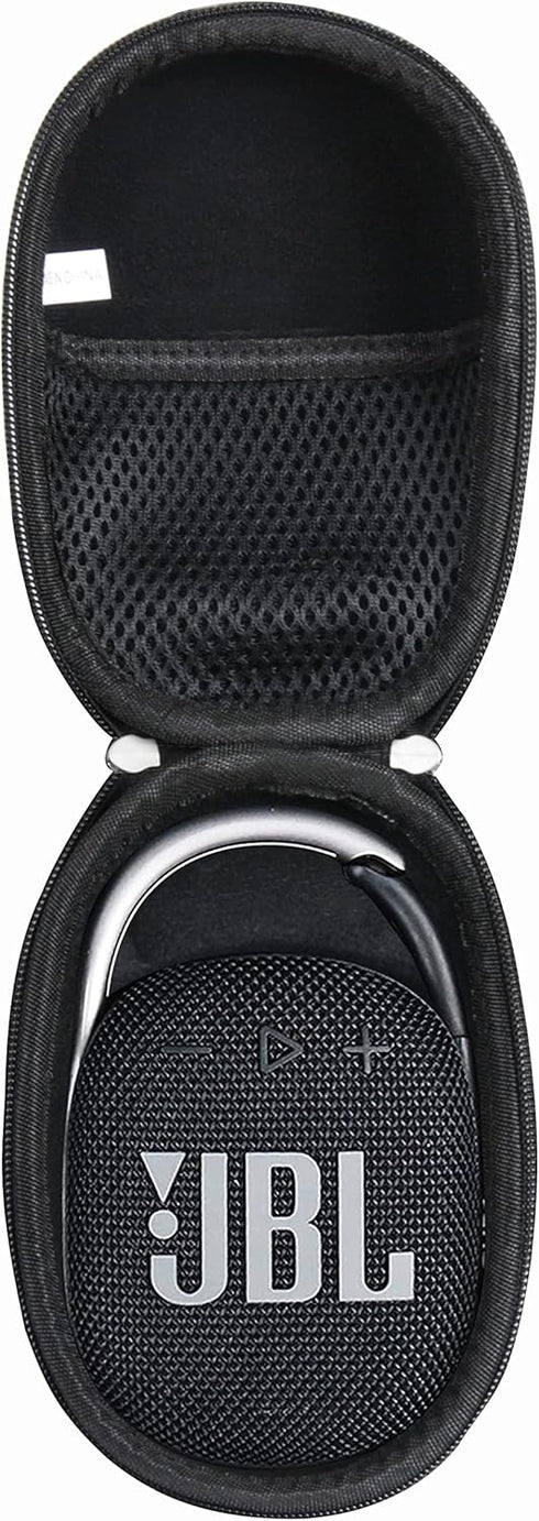 Hard Travel Case for JBL Clip 4/ JBL Clip 5 - Portable Mini Bluetooth Speaker (Black)...
