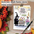 NobleWorks Funny Halloween Greeting Card with 5 x 7 Inch Envelope (1 Card) Witch Renovation C10723HWG...