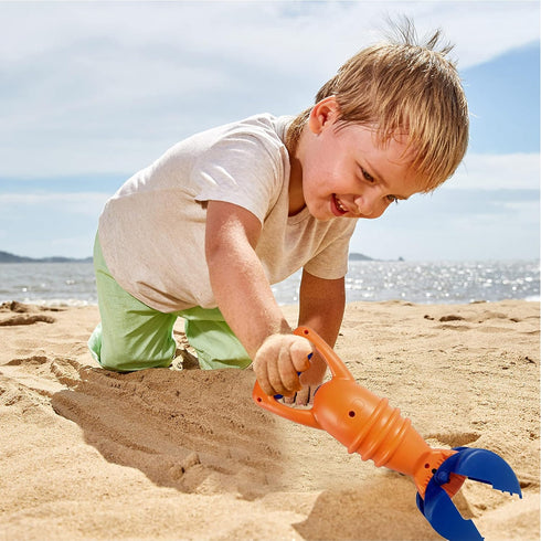 RAINBOW TOYFROG 13" Plastic Sand Digger Grabber Toy?Sand & Beach Claw Catcher. for Ages 3+,Great for The Beach,Snow, Kids Sandbox, Backyard, Playg...