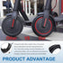8.5 Inches Scooter Inner Tube, 50/75-6.1 Inflated Inner Tubes for Hiboy S2 Xiaomi M365 Pro 2 Gotrax GXL V2, 8 1/2 Thicken Rubber Wheels for Gas Sc...