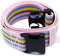 Gait Belt with Plastic Buckle Transfer and Walking Aid with Belt Loop Holder for Assisting Therapist, Nurse, Home Care - 60" L x 2" W (Rainbow)...