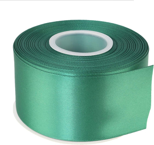 ITIsparkle 2" Inch Double Faced Satin Ribbon 25 Yards-Roll Set for Gift Wrapping Party Favor Hair Braids Baby Shower Decoration Craft Supplies, Fo...