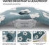 Luciphia Waterproof Dog Cat Blanket Fluffy Thick Fleece Pet Blanket,Washable Double Sided Sherpa Calming Blankets Flower Print Blankets for Medium...