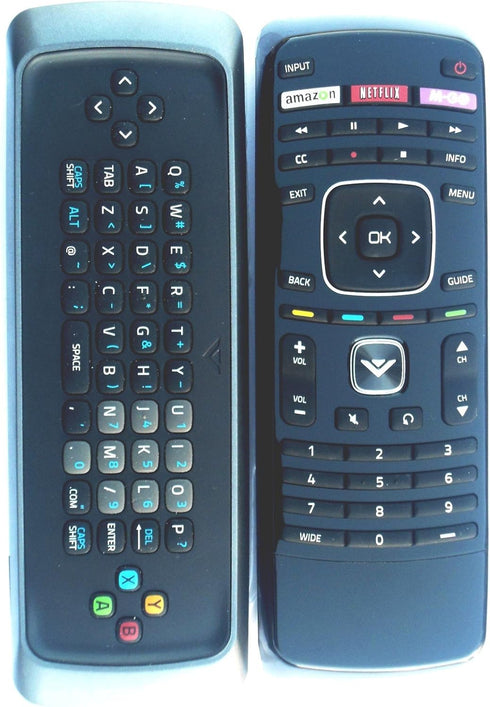 New Dual Side Keyboard Internet Remote-for Vizio M420sl M470sl M550sl E701i-a3 601i-a3...