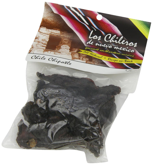 Los Chileros Whole Chile Chipotle, Dark Red, 3 Ounce...