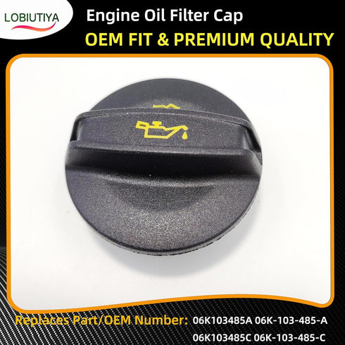 06K103485C Engine Oil Fill Cap Fits For 2012-2017 VW Volkswagen Beetle CC Passat Tiguan,...