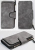 Women's Long Leather Wallet RFID Blocking Cash ID Credit Card Holder for Women Ladies Soft Clutch Wallet with Zipper Coin Pocket Fashion Purse (Da...
