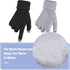 2 Pairs Women's Winter Touchscreen Gloves Warm Fleece Lined Knit Gloves Elastic Cuff Winter Texting Gloves...