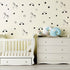 Unicorn Rainbow Star Heart Wall Decal,Removable Vinyl Wall Stickers for Baby Kids Boys Girls Bedroom Nursery Decor A13 (Black)...