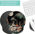 Mouse Pad with Wrist Support, Ergonomic Mouse Pad with Memory Foam Wrist Rest Cushion, Non-slip Rubber Base Gaming Mice Pad for Home Office Comput...